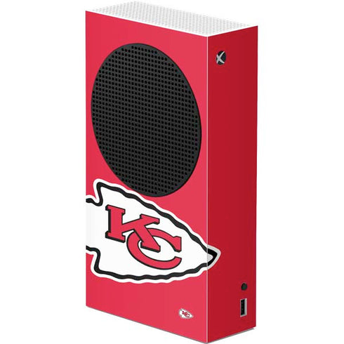 NFL Kansas City Chiefs Large Logo Xbox Series S Console Skin